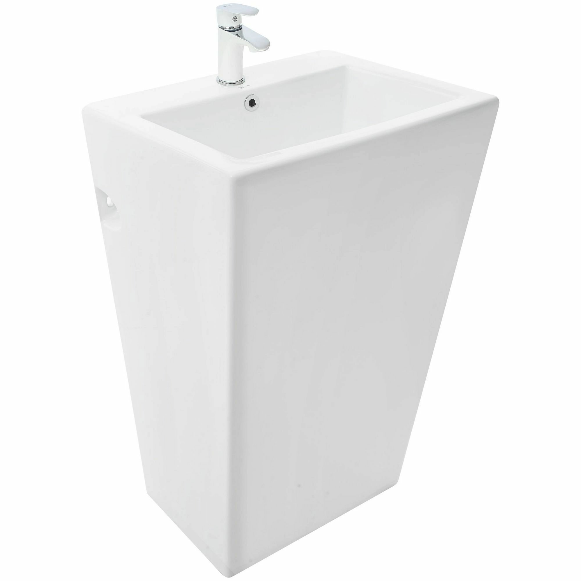Раковина напольная WeltWasser 46x34, WW LEERBACH 4438 GL-WT