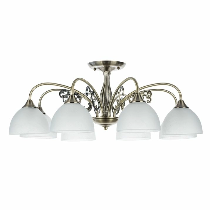 Потолочная люстра Arte Lamp Spica, A3037PL-8AB