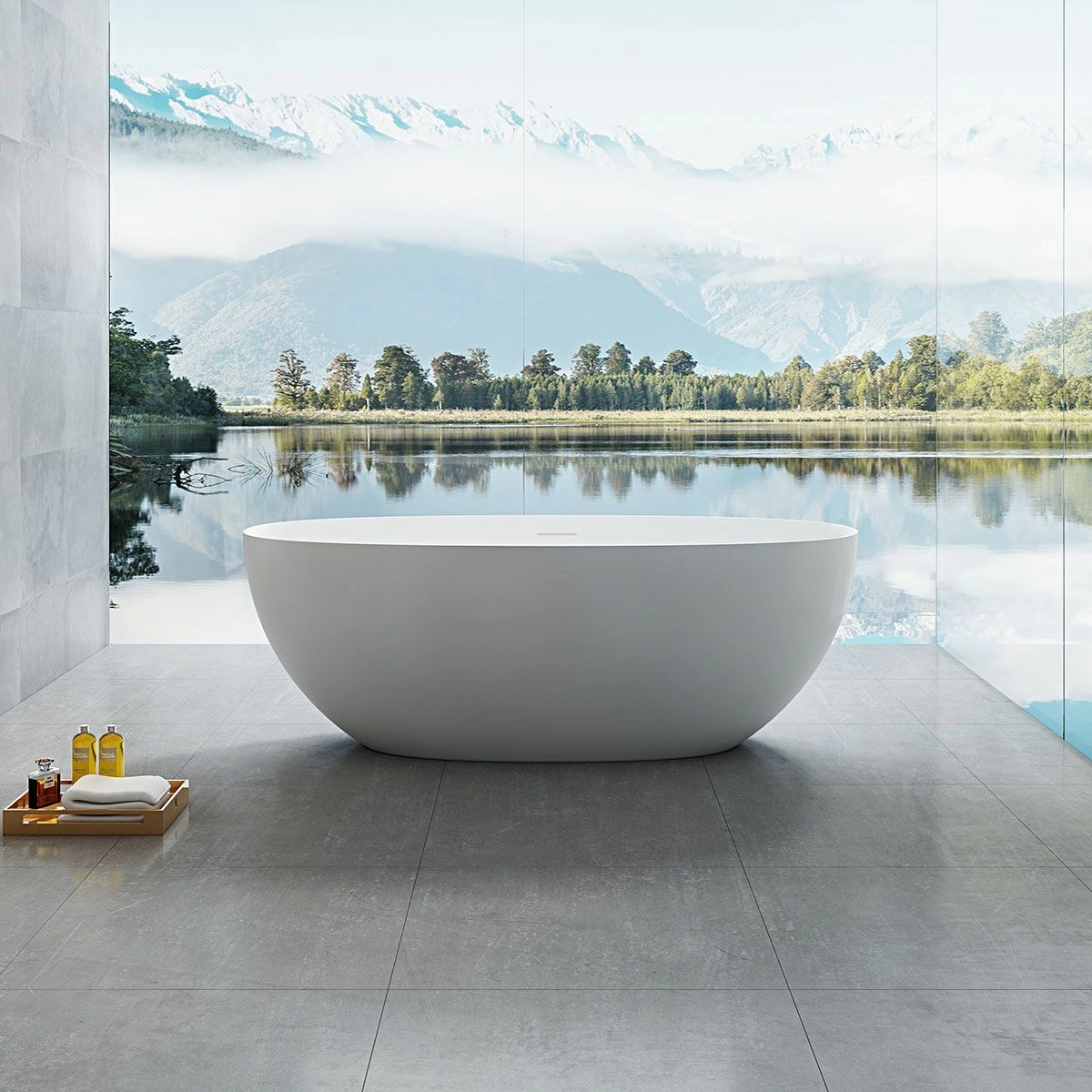Ванна Solid Surface Vincea 170x75, VBT-6S01MW
