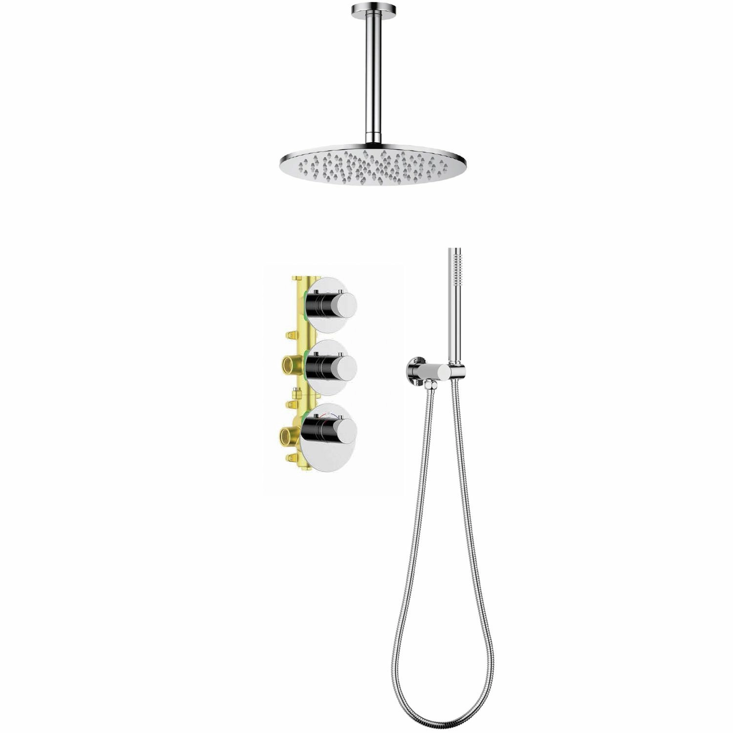 Душевая система встроенная с термостатом Timo Saona Chrome, SX-2399/00SM