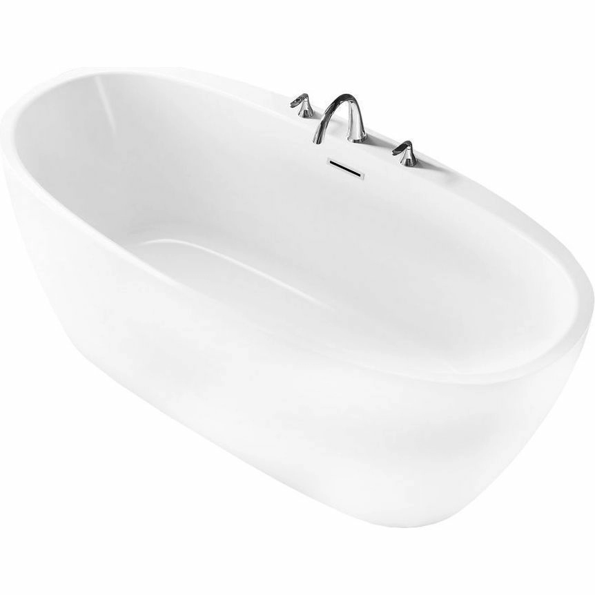Отдельностоящая овальная акриловая ванна Belbagno BB404