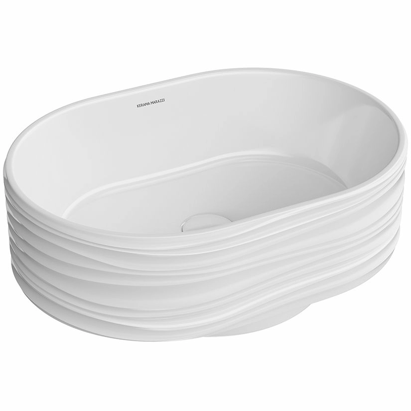 Раковина Kerama Marazzi Artbasin Sabbia 53x38, SA.wb.50\WHT