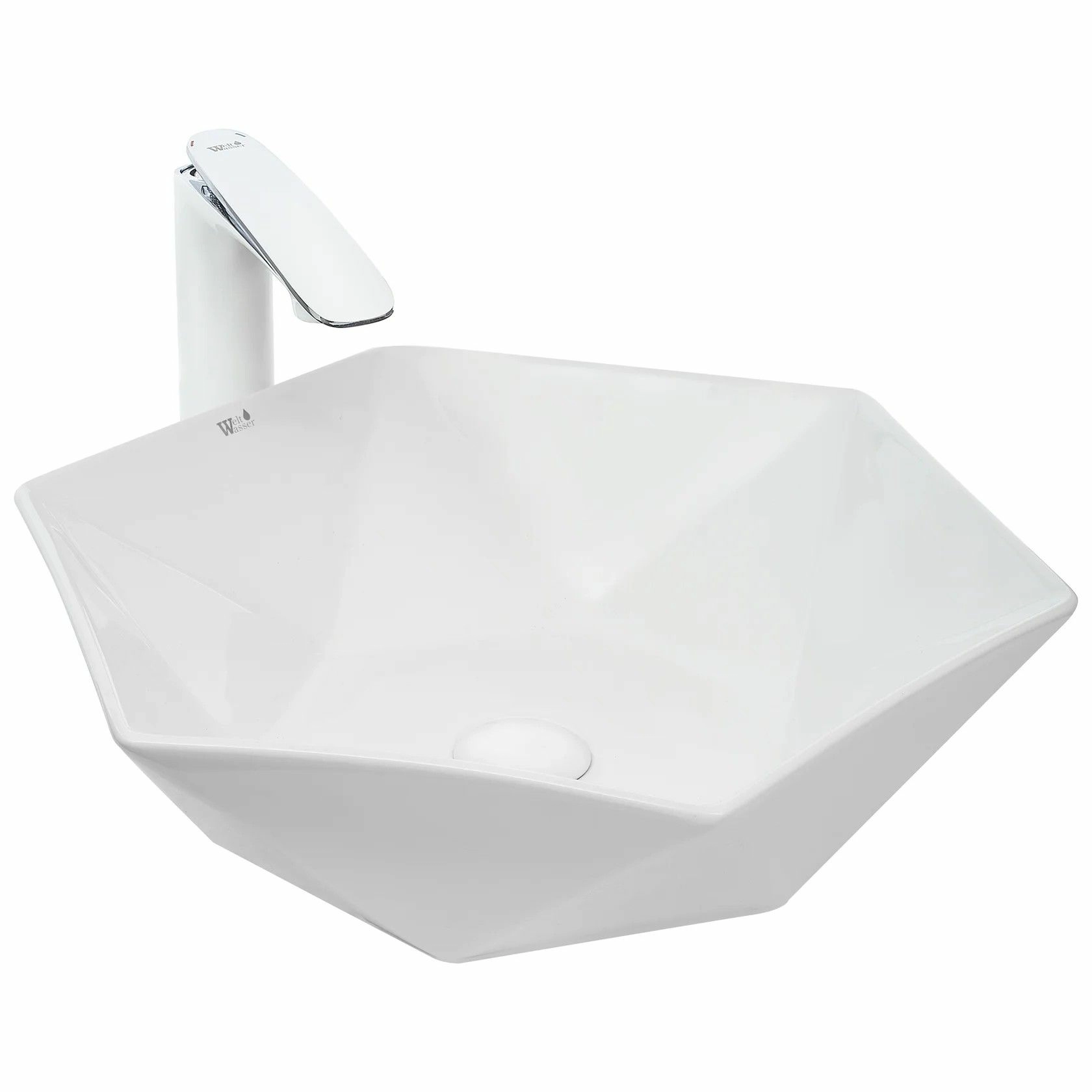 Раковина накладная WeltWasser 45x45, WW ELBACH 1140