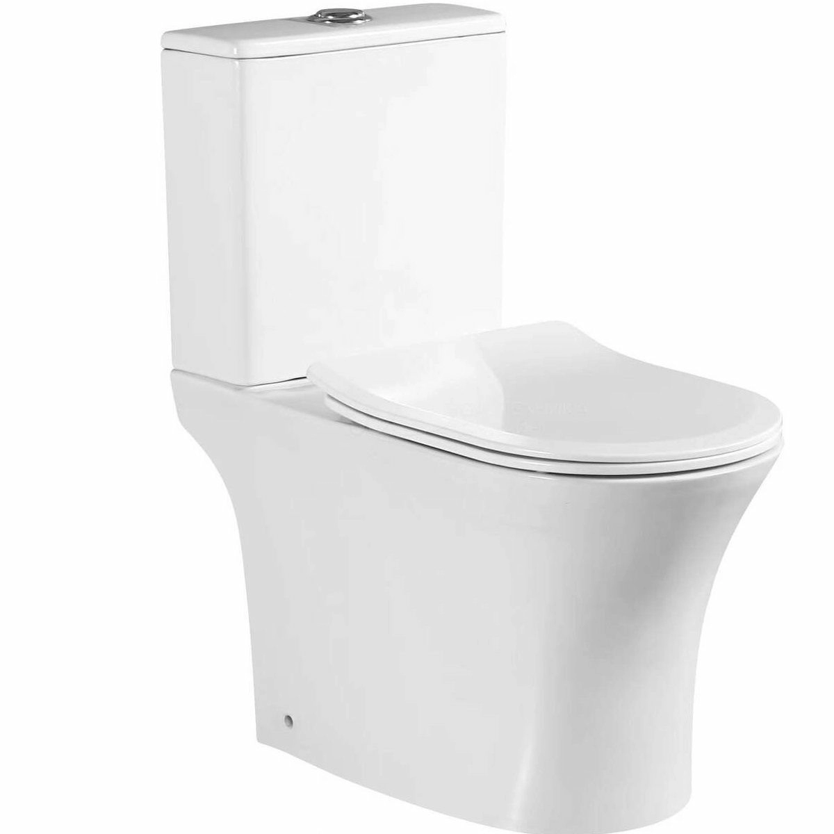 Унитаз напольный безободковый Santiline, SL-5022