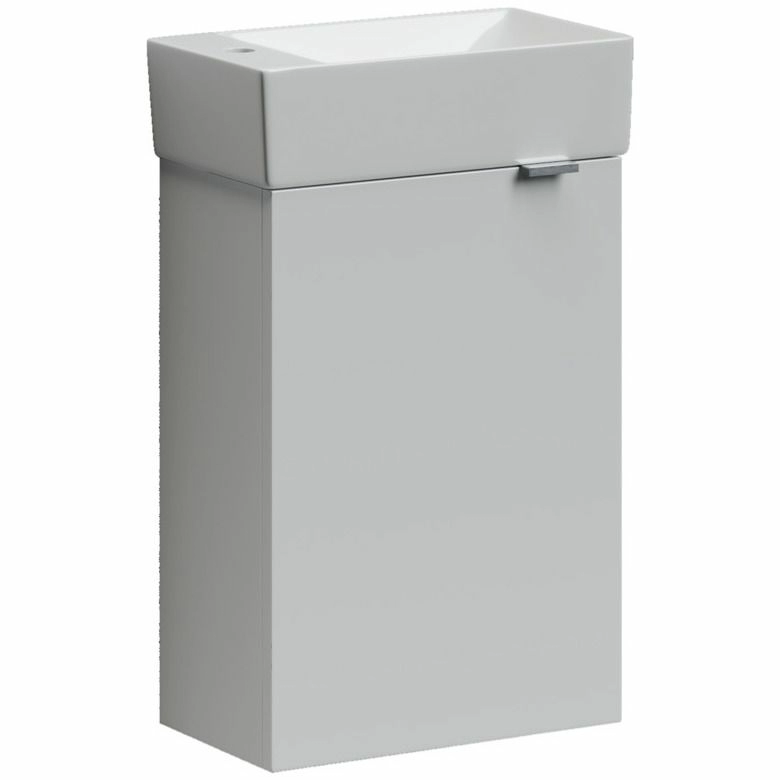 Тумба подвесная Sancos Mini белый глянец 35.5x20.5