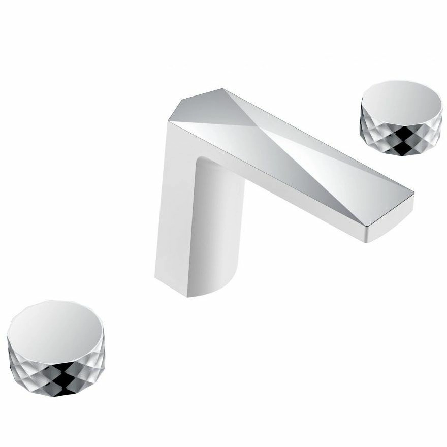 Смеситель врезной Boheme Venturo Diamond White/Chrome, 150-WCR-DIAMOND