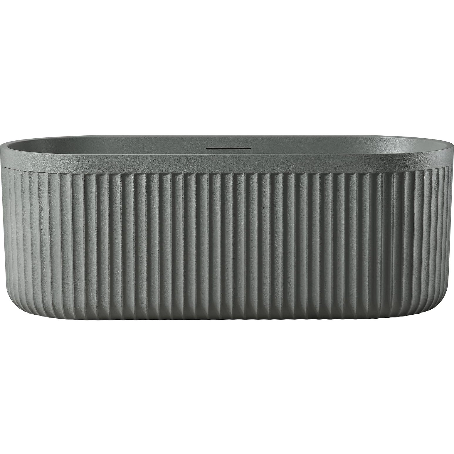 Ванна из искусственного камня Altrobagno Джанни (Gianni) 170x75, ALTROBAGNOGianni090214CementGrey
