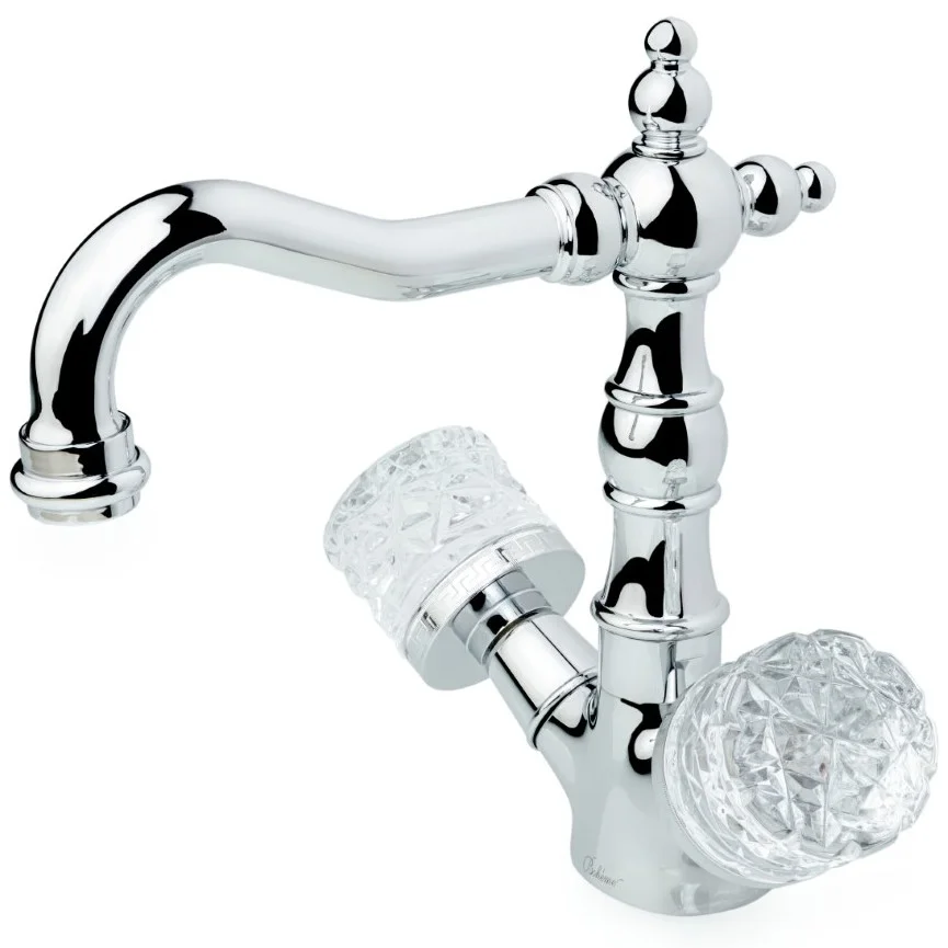 Смеситель для умывальника Boheme Crystal Chrome, 272