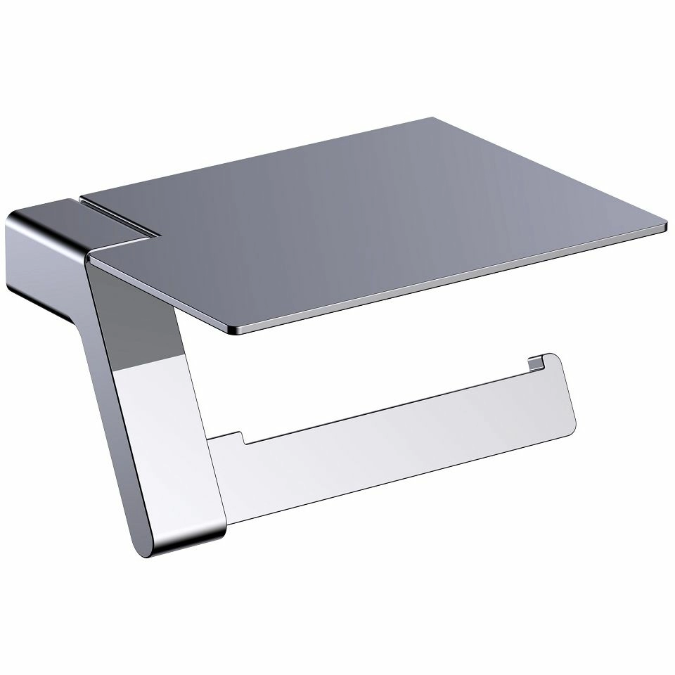 Бумагодержатель с полкой для телефона Timo Selene Chrome, 10043/00