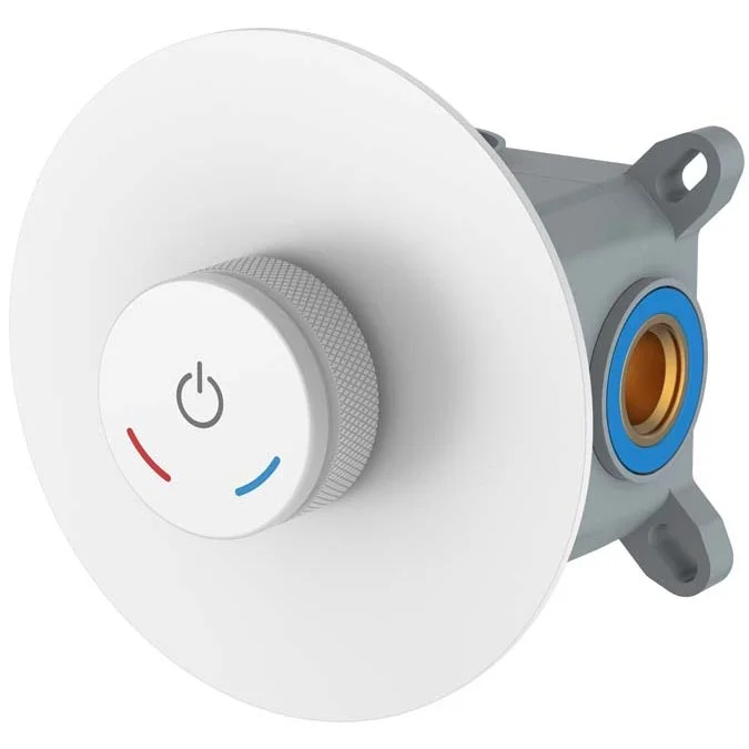 Смеситель автоматический на 1 функцию Boheme Tech Matt White, 154-4-MW