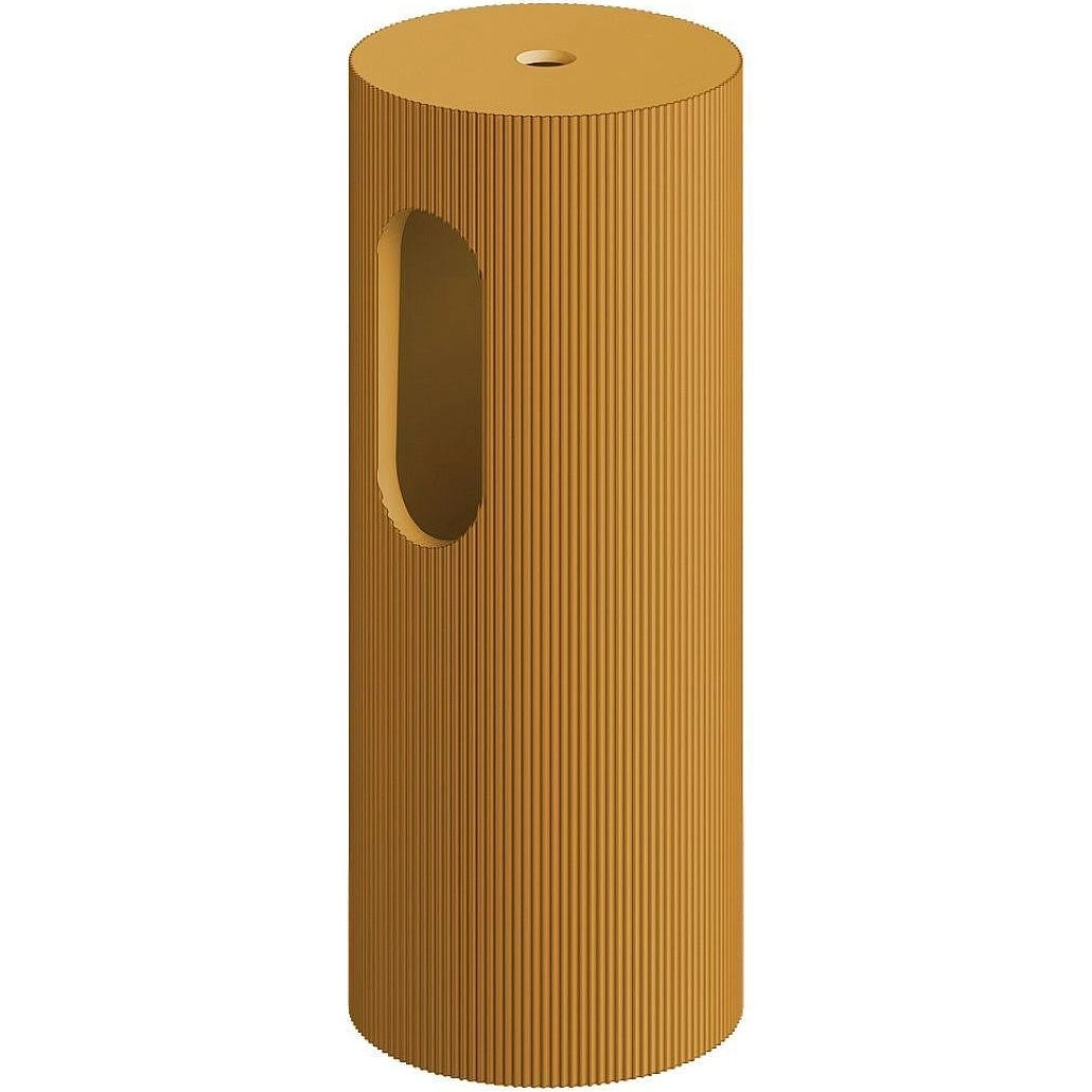 Пьедестал для раковины рифленый Boheme Corian Gold, 801-Base-Rib-G