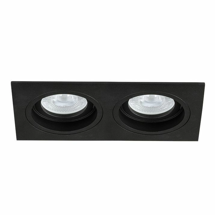 Точечный встраиваемый светильник Arte Lamp Tarf, A2178PL-2BK