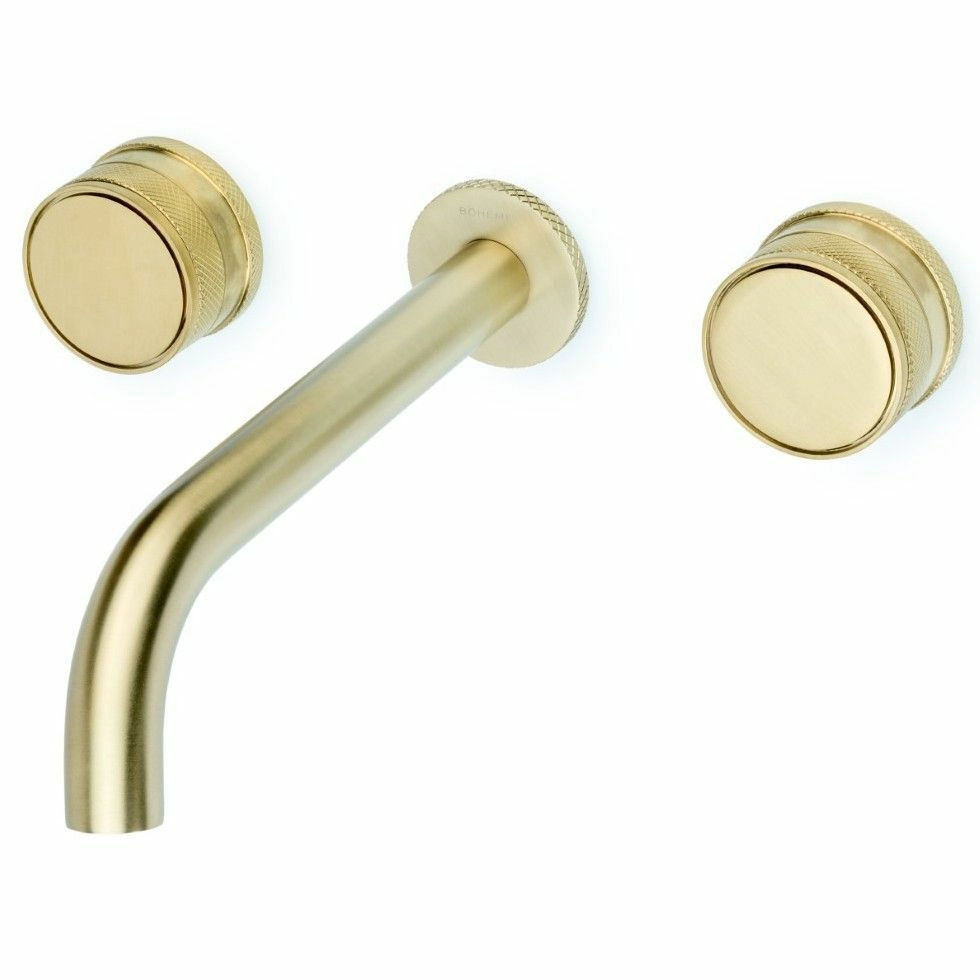 Смеситель из стены на 3 отверстия Boheme Prestige Matt Gold, 152-2-MG-PR