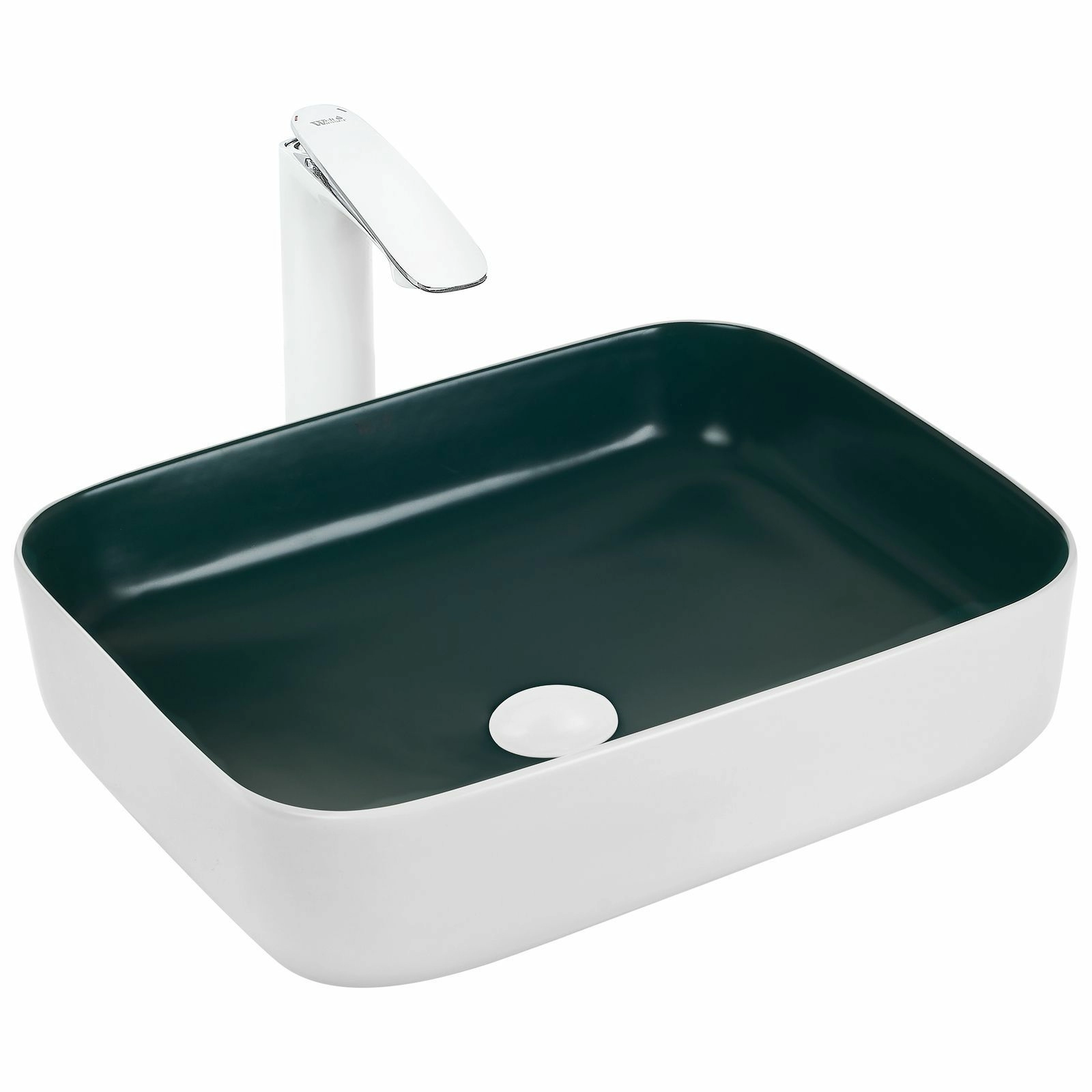 Раковина накладная WeltWasser 50x39, WW ELBACH M2195 WG