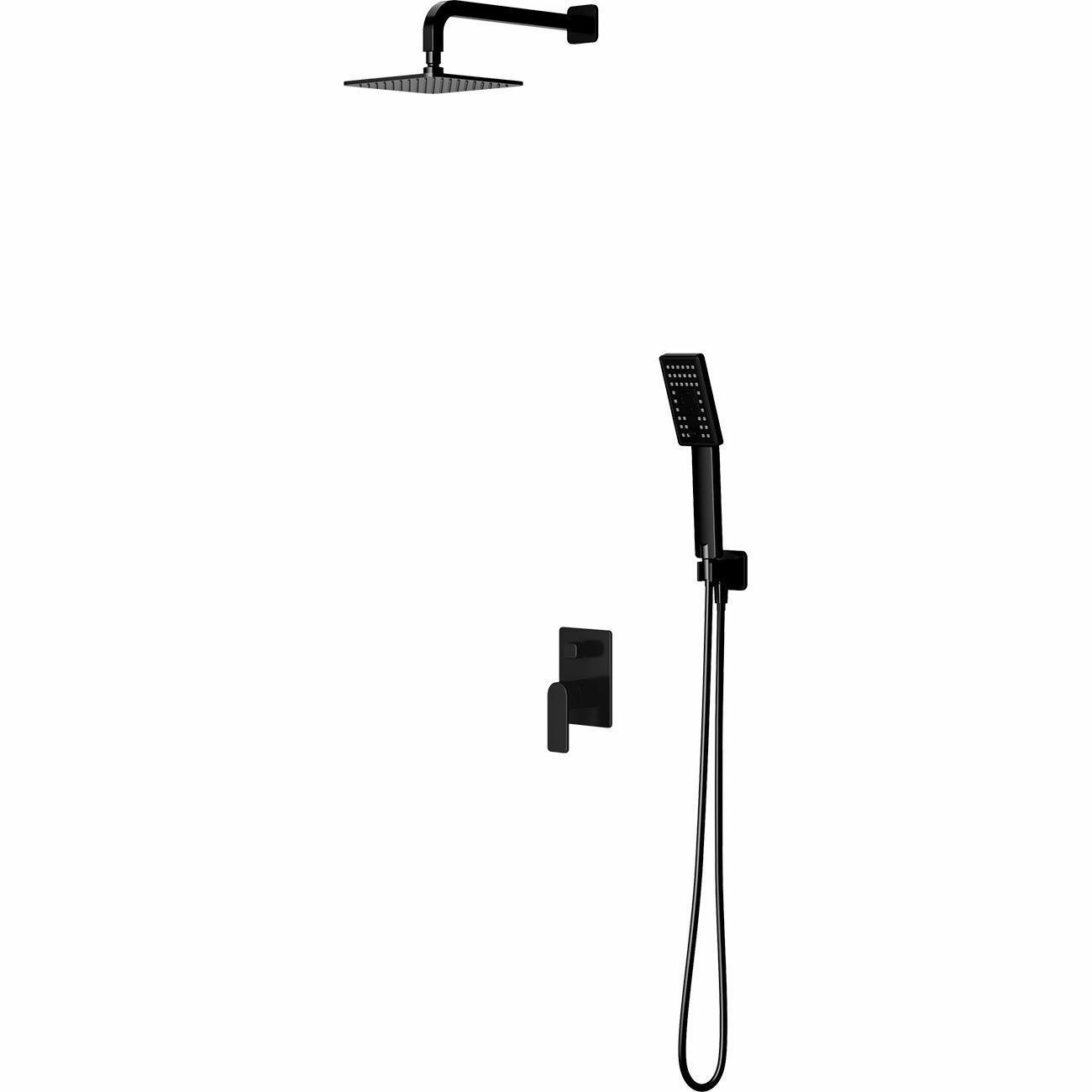 Душевая система встроенная Omnires Baretti, SYSBA10BL