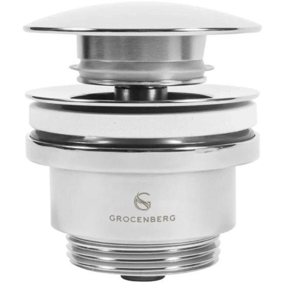 Донный клапан для раковины Grocenberg хром, GB106CR