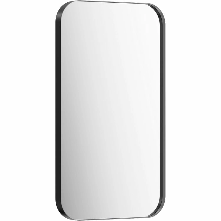 Зеркало в металлической раме Aqwella RM 50x90 черное