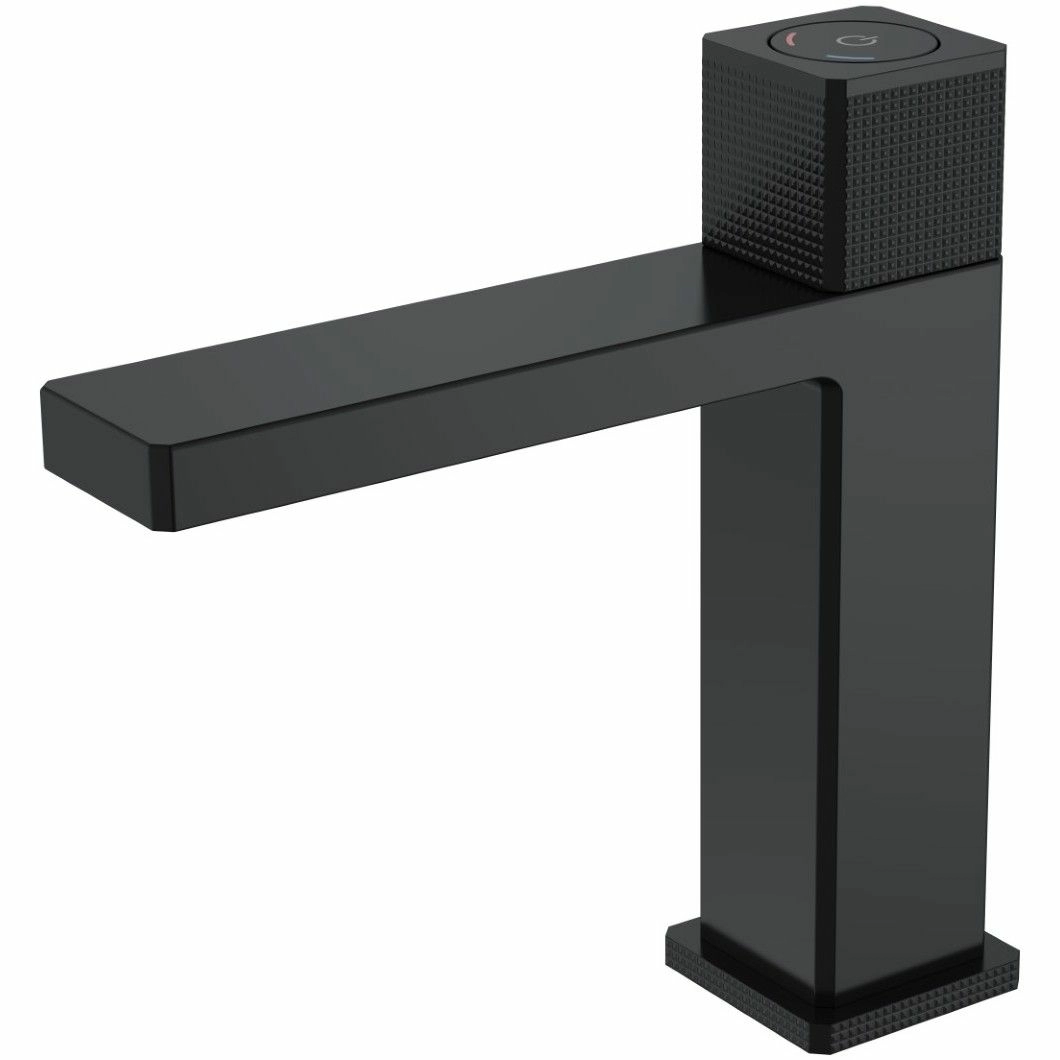 Смеситель для умывальника Boheme Quad Black, 159-B