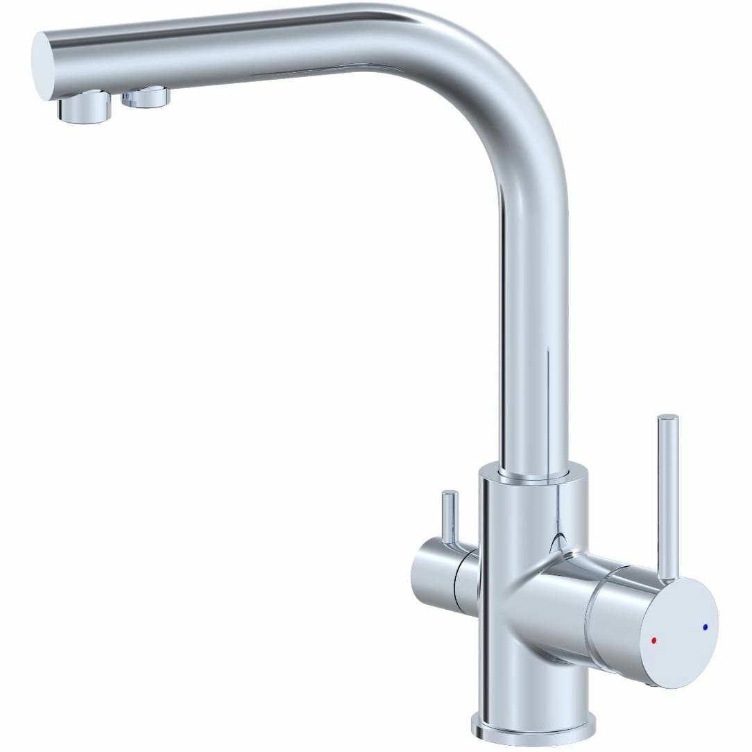 Смеситель для кухни c подключением фильтра Wonzon & Woghand хром, WW-88458005-CR