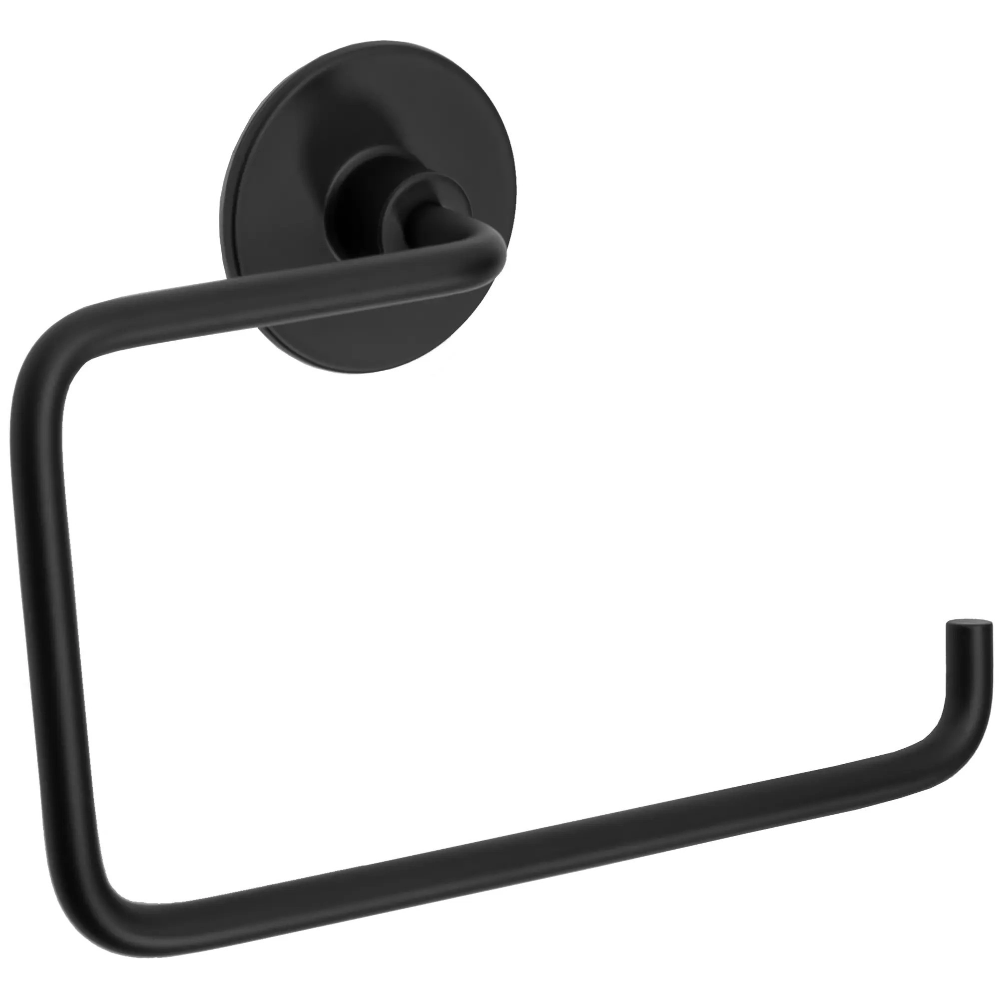 Бумагодержатель Rea Black Matt, REA-77033