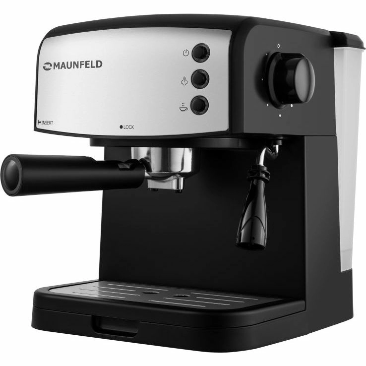 Кофемашина рожкового типа Maunfeld MF-734BK