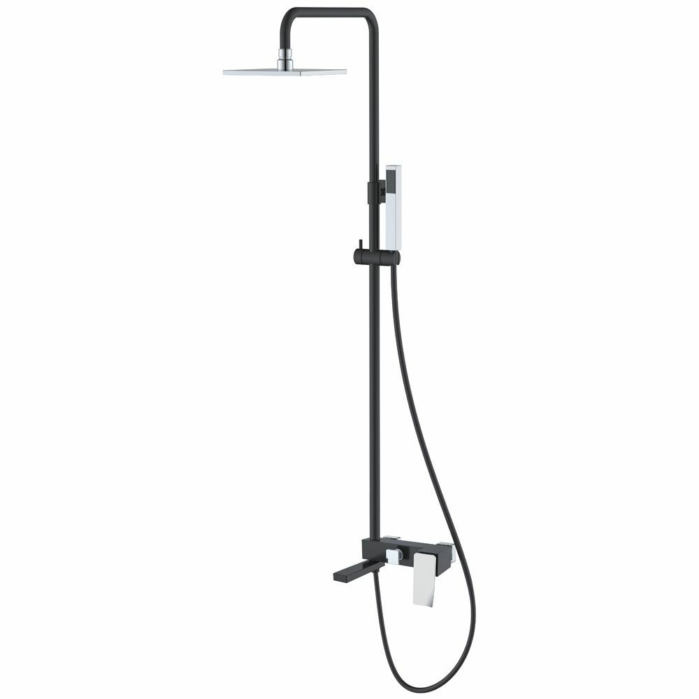 Стойка для душа Boheme Q2 Black/Chrome, 148-BCR.2