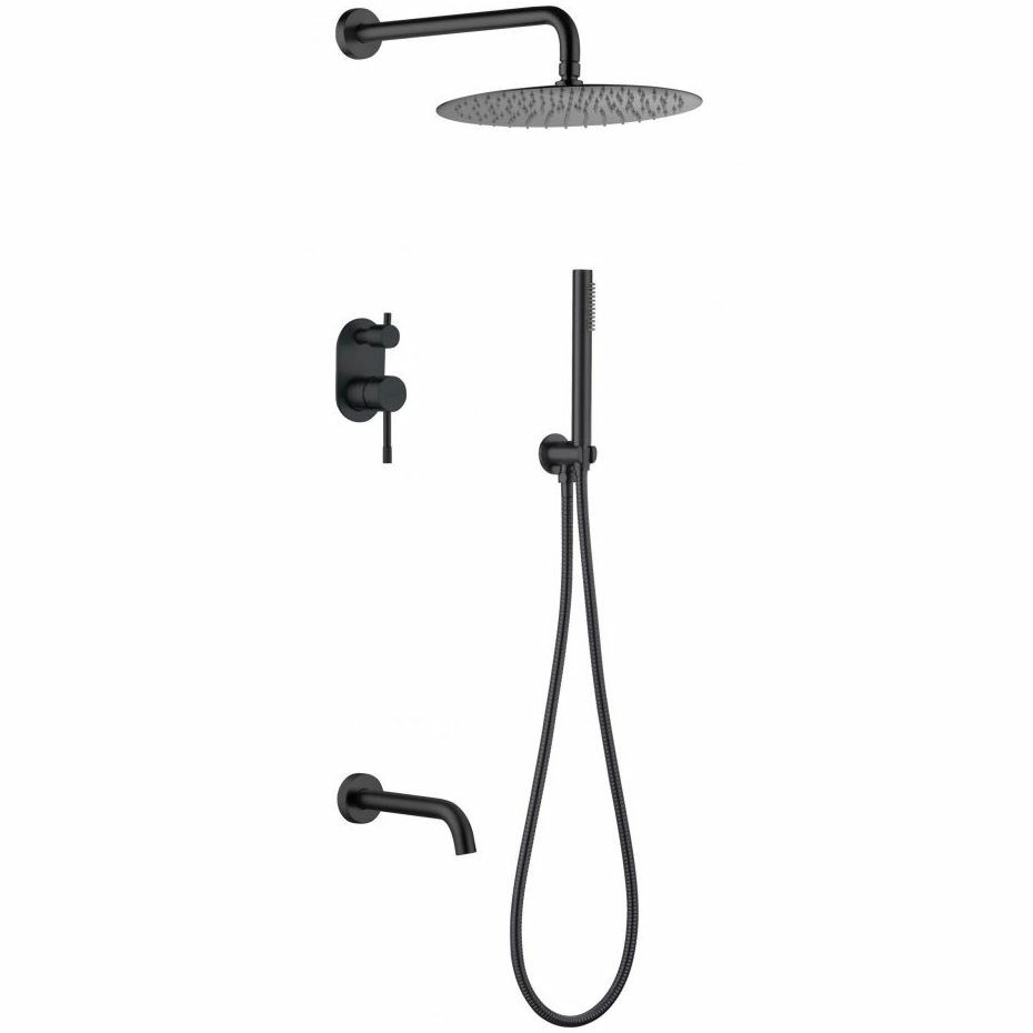 Душевая система Boheme Uno Black, 464-2-B