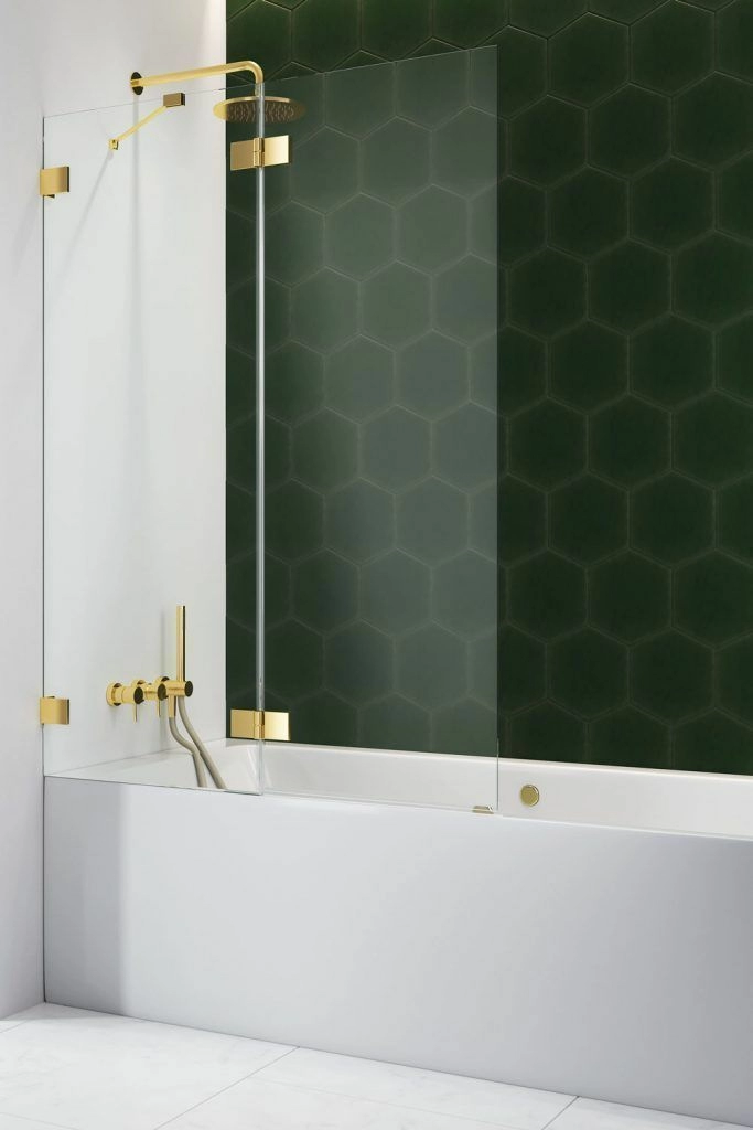 Шторка на ванну Radaway Essenza Pro Gold PND II