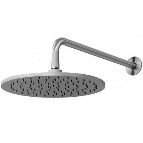 Душевая лейка Ø250 мм с держателем Bruma X-Alpha 186 522 0IS Satin Stainless Steel, 1865220IS