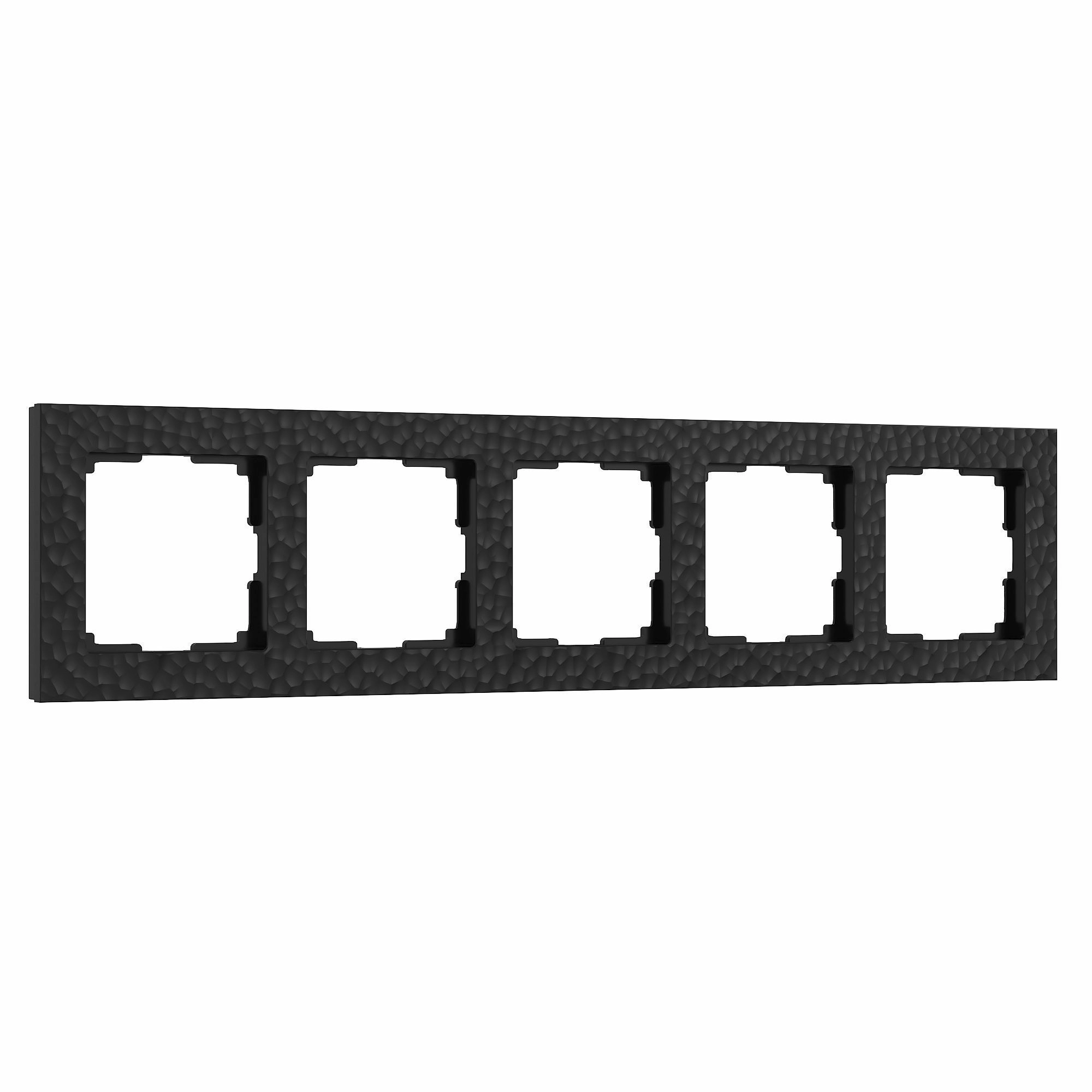 Рамка на 5 постов Werkel Hammer W0052408 (черный)
