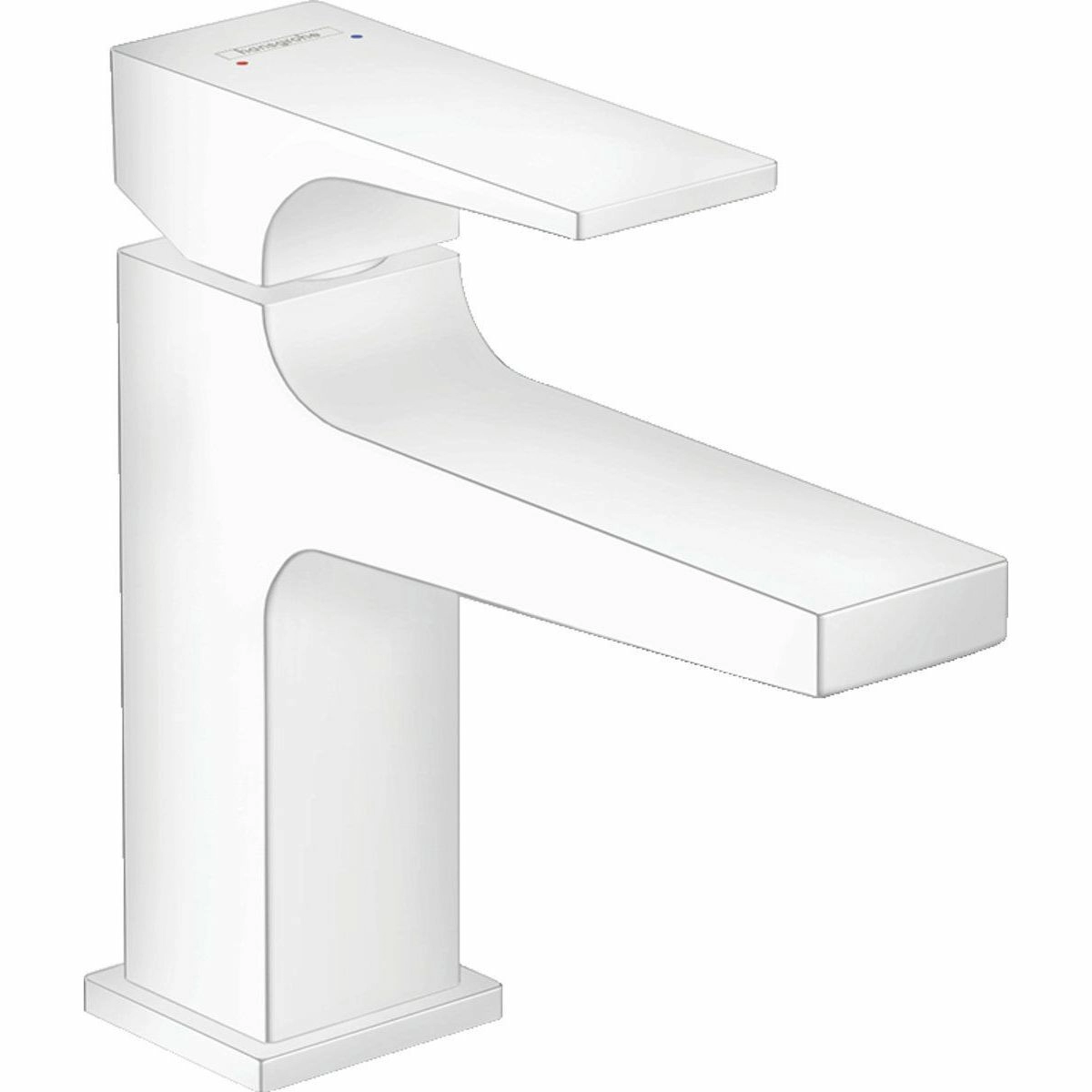 Смеситель для раковины Hansgrohe Metropol 100 с клапаном Push-Open, 32500700