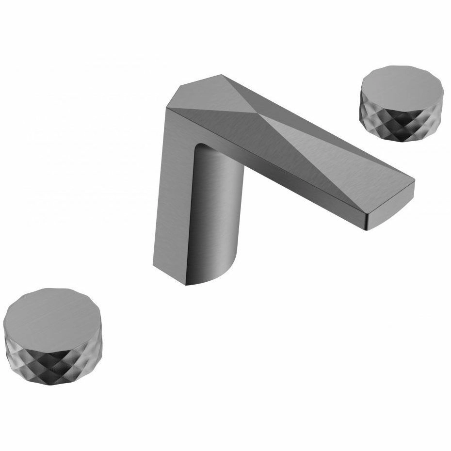 Смеситель врезной Boheme Venturo Diamond Gun Metall, 150-GM-DIAMOND