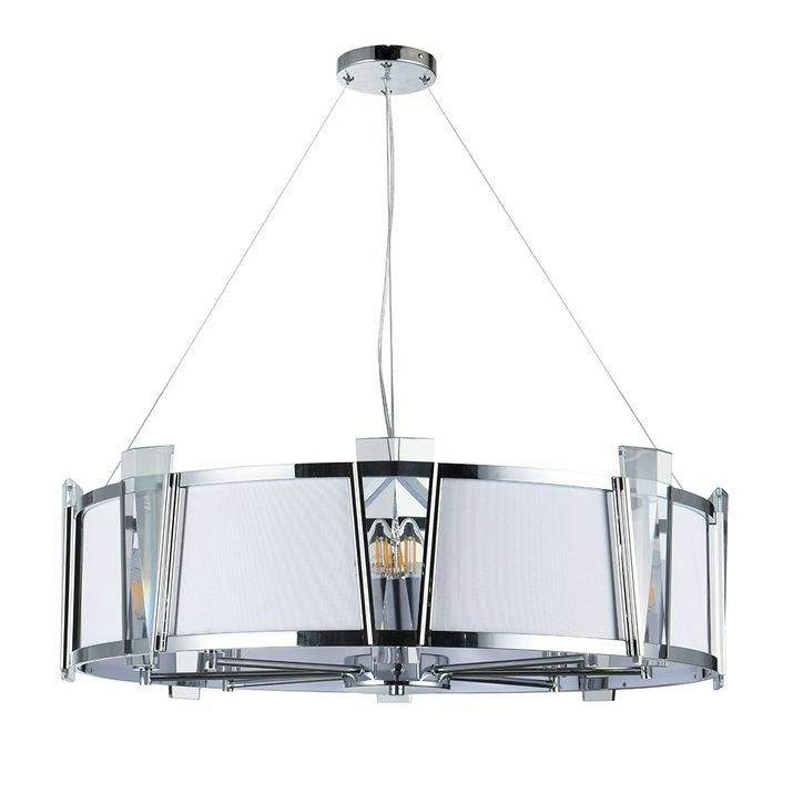 Подвесная люстра Arte Lamp Grato, A4079LM-8CC