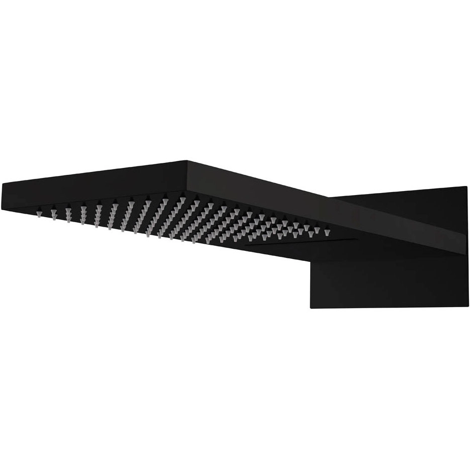 Верхний душ с каскадом Boheme Fusion Matt Black, 419-2-B