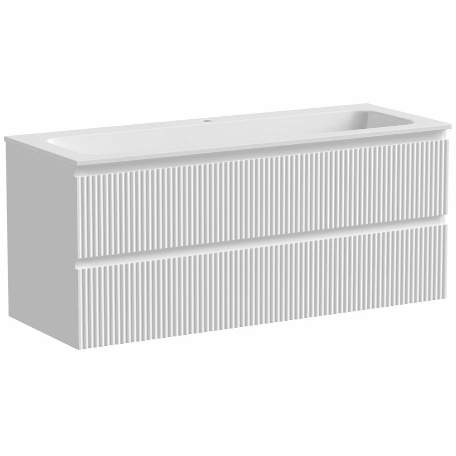 Тумба подвесная Sancos Snob R Bianco 120, SNR120W