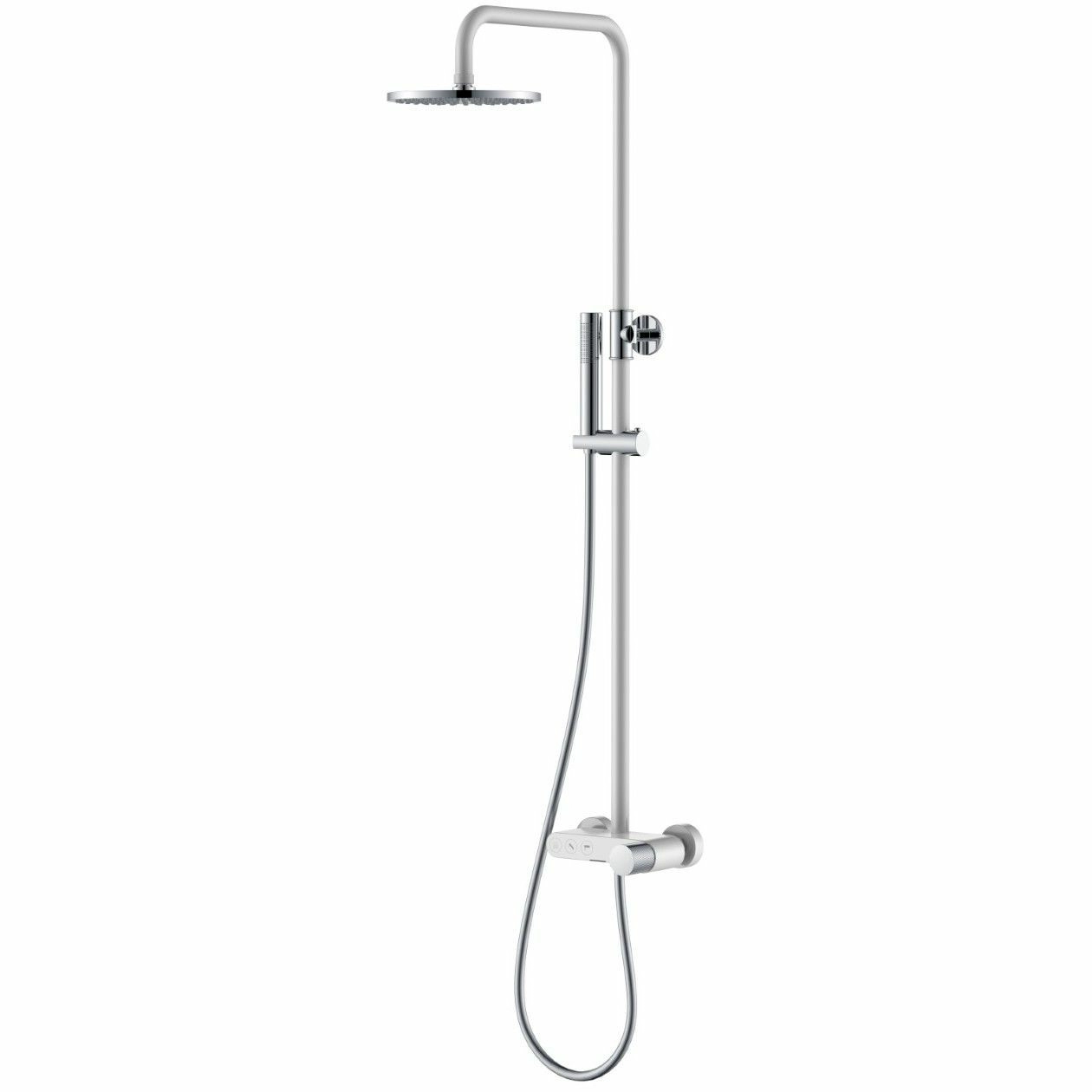 Стойка для душа Boheme Stick Touch White/Chrome, 128-WCR.2
