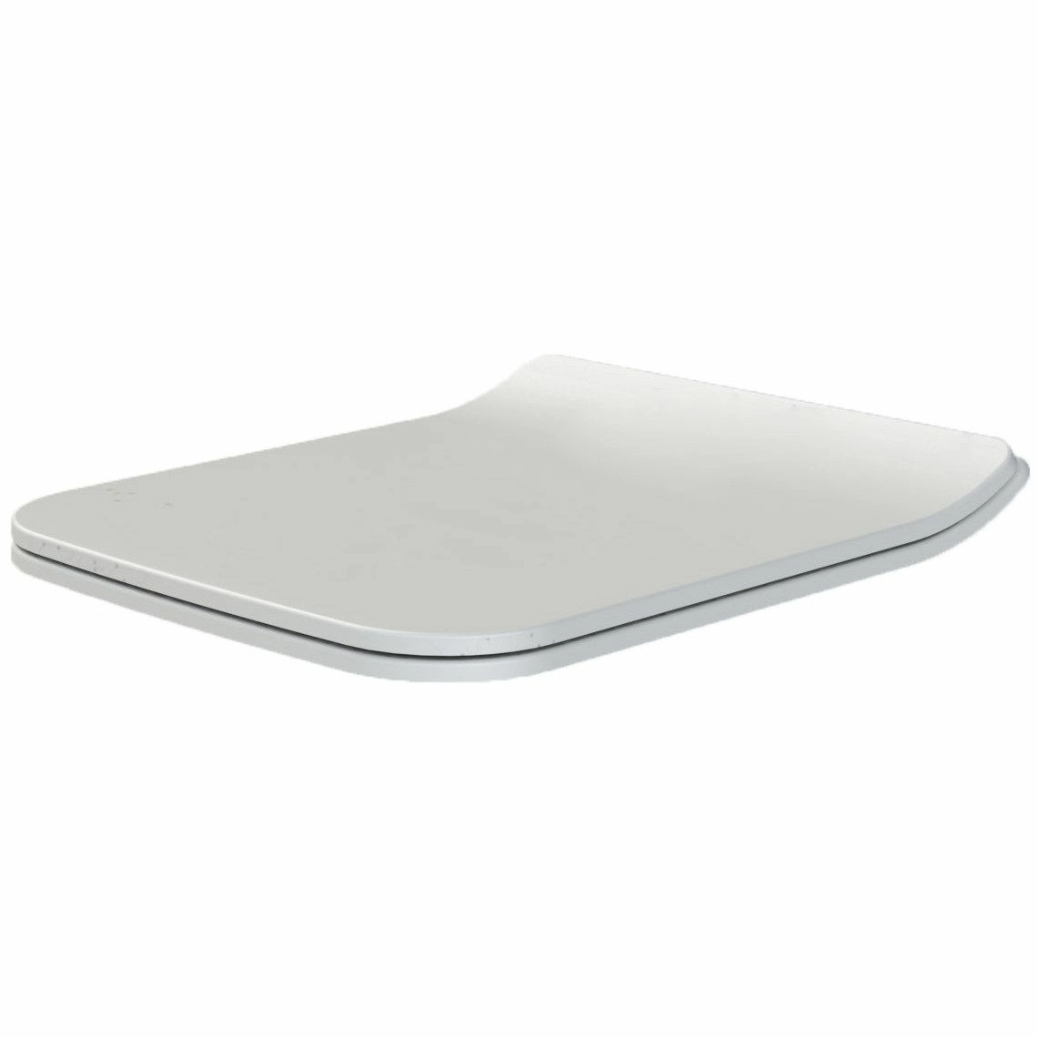 Крышка для унитаза Boheme Mirage (Zen) Slim Soft-Close, 968-W