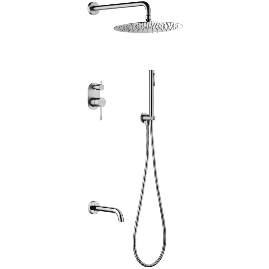Душевая система Boheme Uno Inox, 464-2-INOX