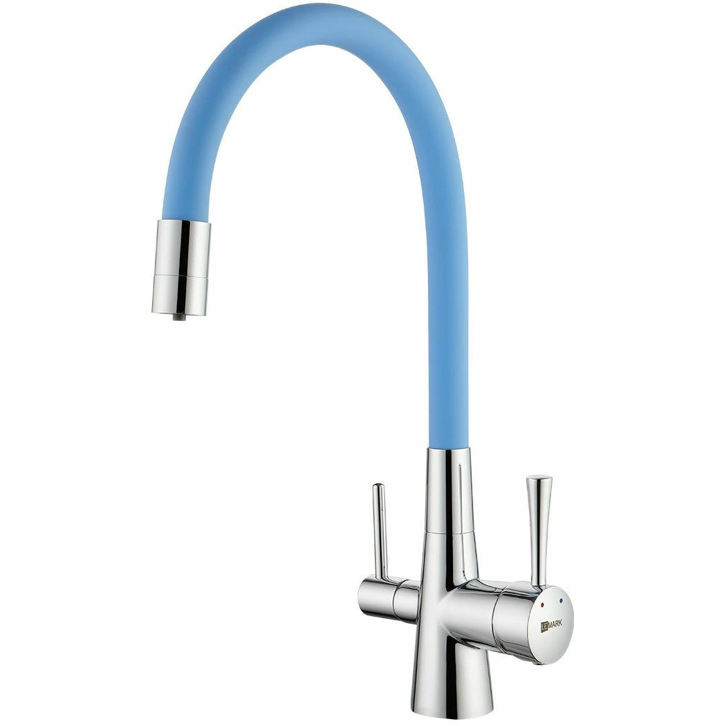 Смеситель для кухни c подключением к фильтру питьевой воды Lemark Comfort, LM3075C-SkyBlue