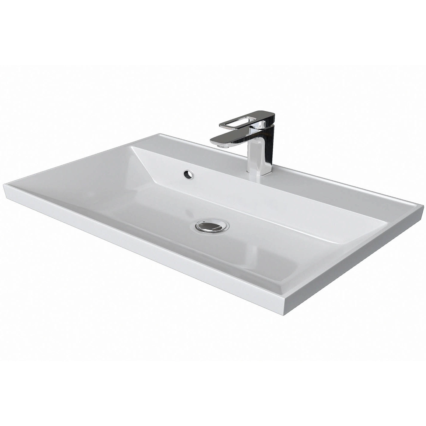 Умывальник Madera Classica 80x45 матовый, 4627173210829