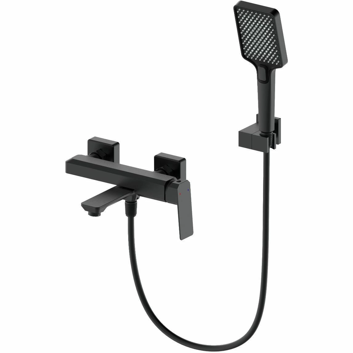 Смеситель для ванны с душем Wonzon & Woghand черный матовый, WW-88639011-MB