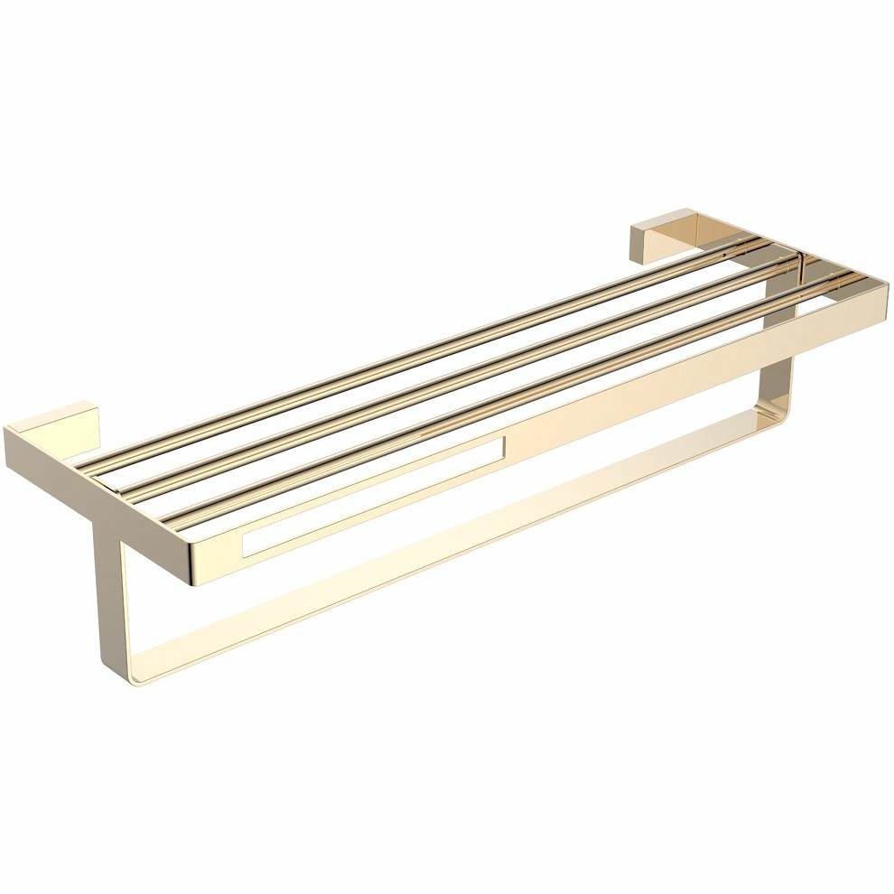 Полка для полотенец Boheme Q Gold, 10947-G