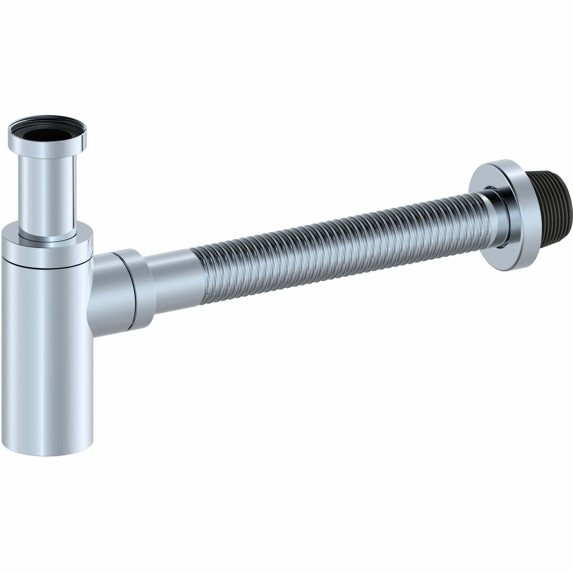 Сифон для раковины Wonzon & Woghand хром, WW-88SS101-CR