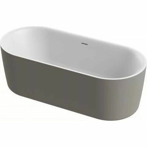 Акриловая ванна отдельностоящая Cezares Metauro Int Central 180x80, METAURO-INT-Central-180-80-60-G-W-MATT