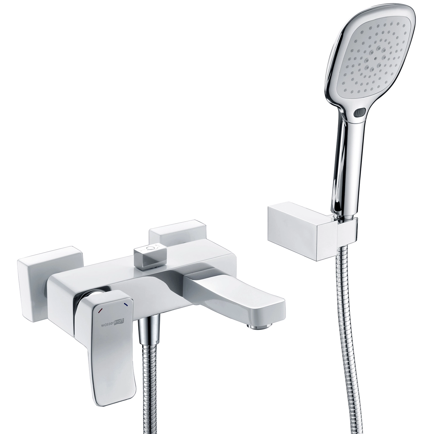 Смеситель для ванны с коротким изливом WasserKRAFT Aller, 1061W