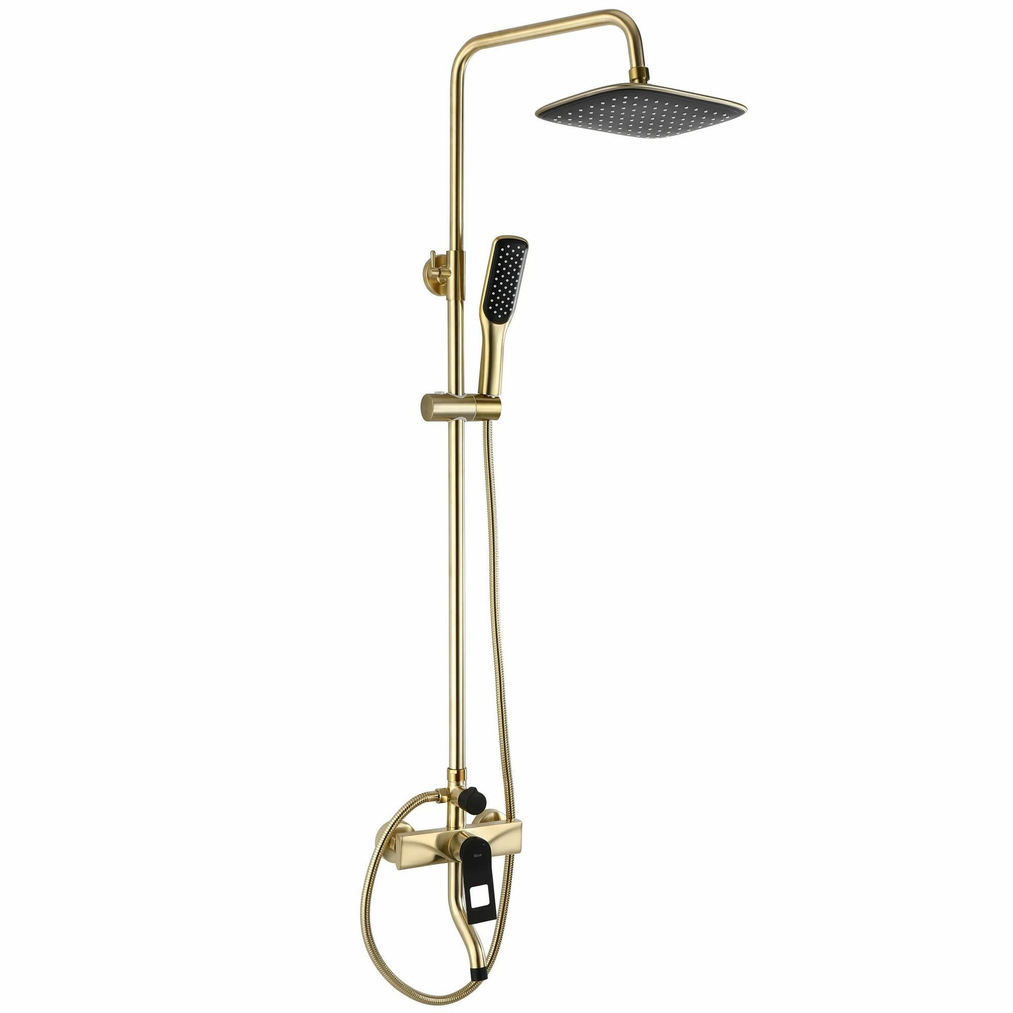 Душевая система Rea Soul Black/Gold Matt, REA-B9962