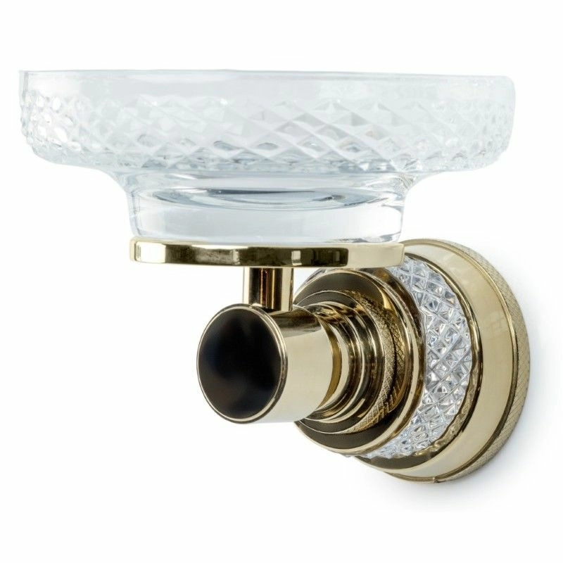 Мыльница настенная Boheme Aura Gold, 10243-G