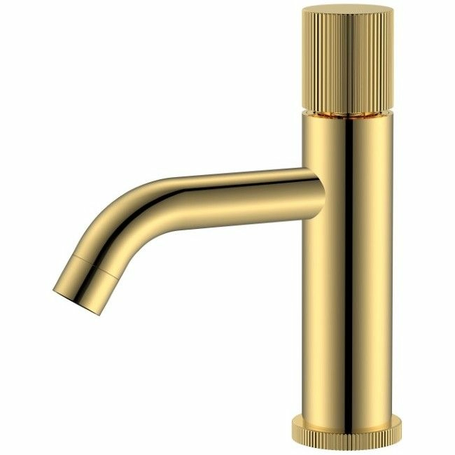 Смеситель для умывальника Boheme Stick Linea Gold, 121-GG.3