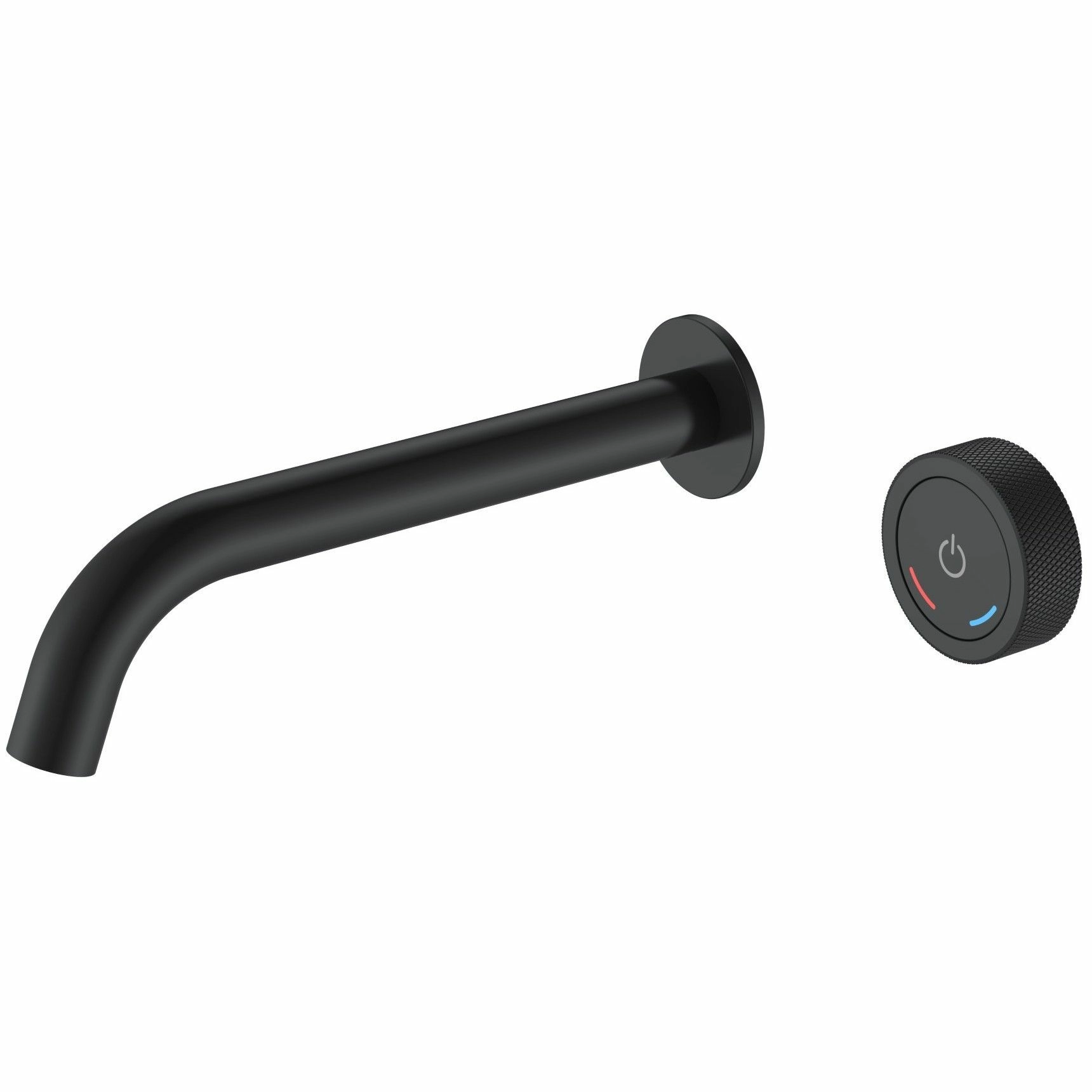 Смеситель автоматический для раковины Boheme Tech Black, 158/2-B