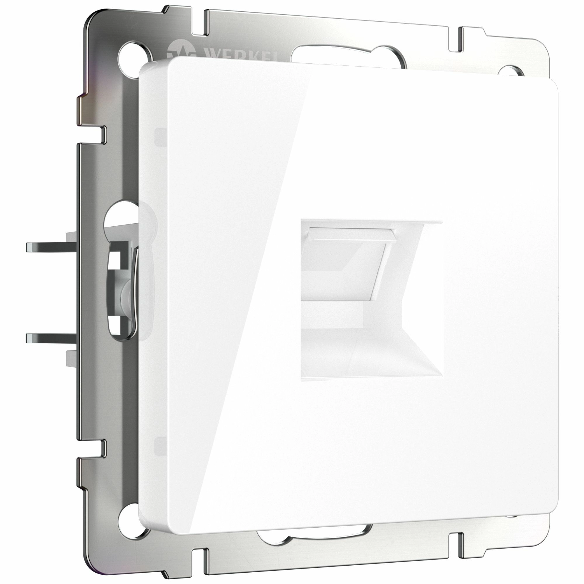 Телефонная розетка RJ-11 Werkel W1182001 (белый)